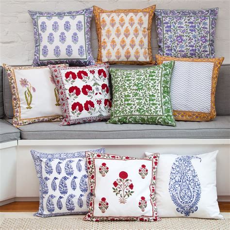 Stylish and Eco-Friendly Block Print Pillow Cover for Modern Homes